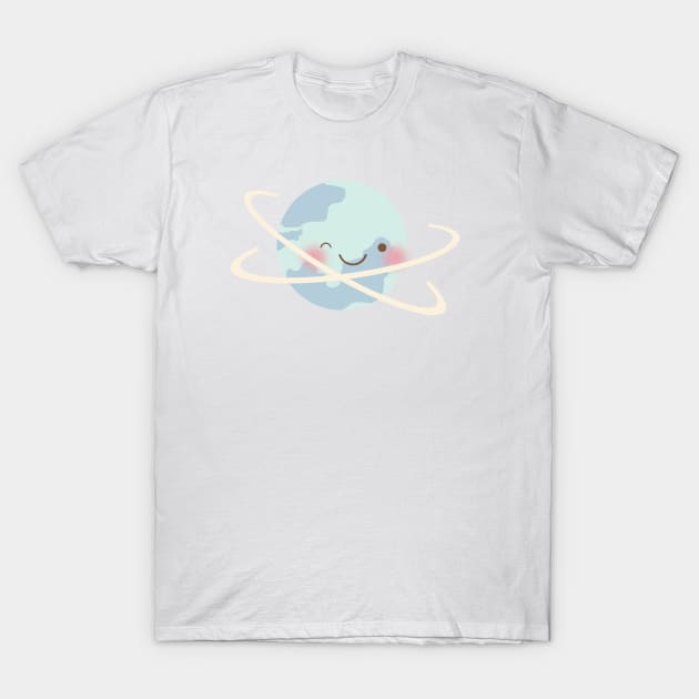 Blue Planet T-Shirt by littlemoondance